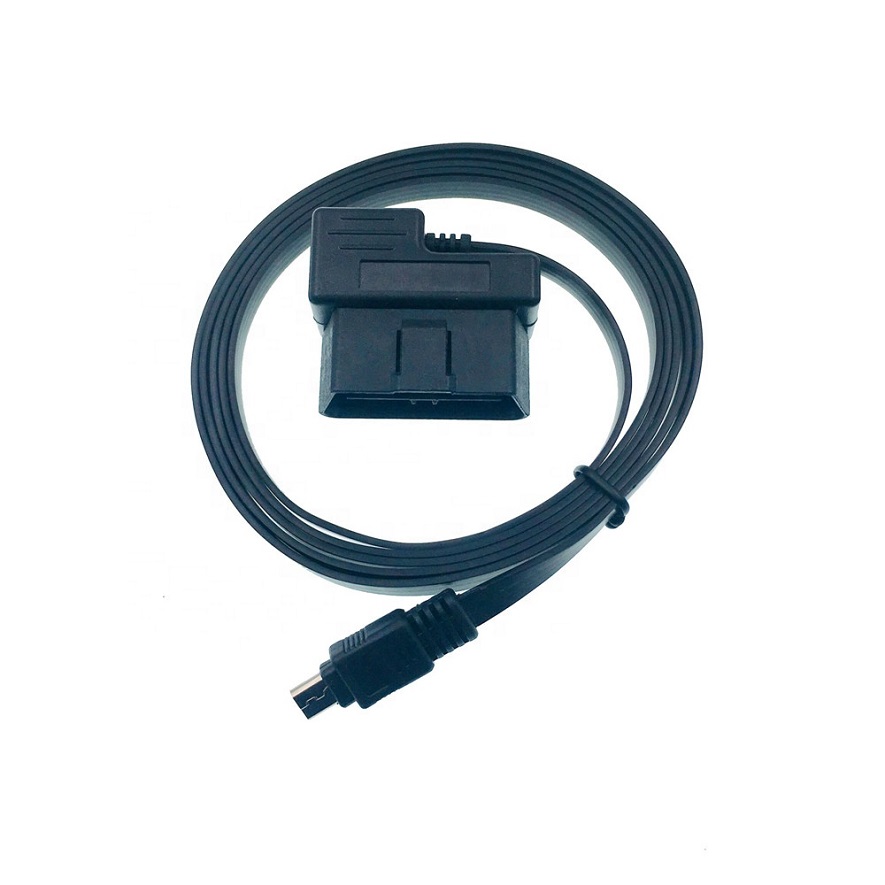 OBD2 cable connector USB flat micro USB
