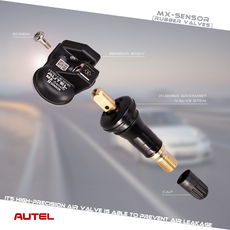 How to install Autel MX sensor 315 433MHZ,TPMS sensor?